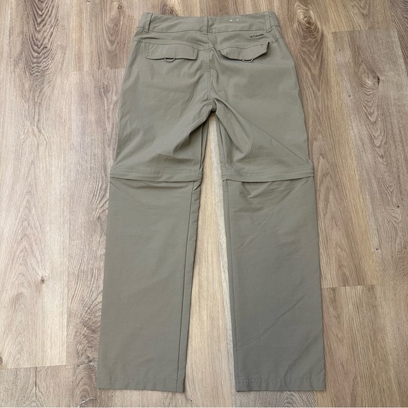 Columbia Boot Cut Convertible Cargo Pants size 8S - Picture 2 of 5